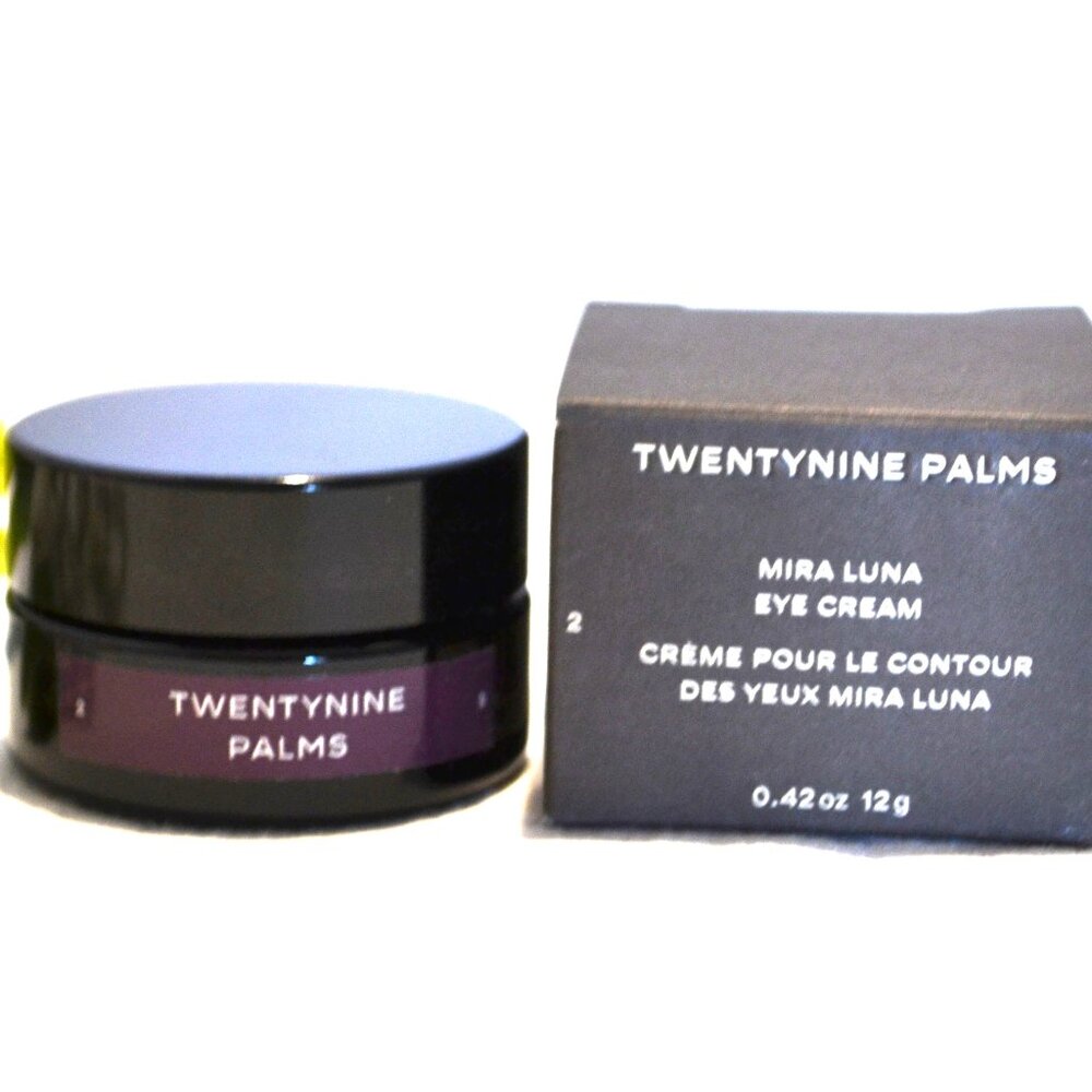 Twentynine Palms Mira Luna Eye Cream New in Box Retail 97 .42 oz Retinol